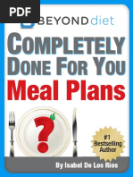 Beyond Diet Meal Plans PDF