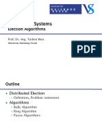 Distributed Systems: Election Algorithms