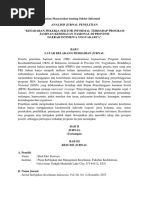 Analisis Jurnal Keperawatan