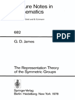 The Representation Theory of the Symmetric Groups SLN