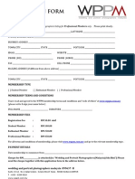 WPPMApplication Form