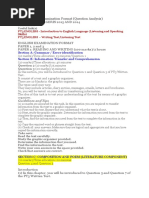 PT3 ENGLISH Examination Format