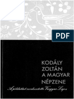Kodaly Zoltan A Magyar Nepzene RESZLET