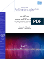 Robust Speech Recognition on Intelligent Mobile Devices with Dual-Microphone (Slides)