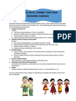 Busana: Segera Ikuti Lomba Tari Dan Daerah