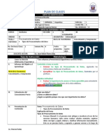 Plan de Clase Gagne 2015 Diario Informática II