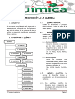 1° SEMANA DE QUÍMICA