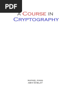 A Course in Cryptography PDF