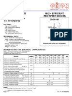 HER301 - HER308: High Efficient Rectifier Diodes