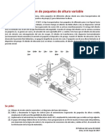 Separación de Paquetes de Altura Variable