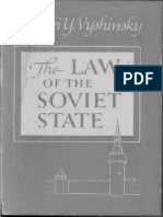 1948 Vyshinsky-The Law of The Soviet State