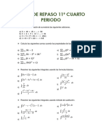 Taller de Repaso Mate 11º IV Periodo 2017