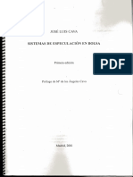 Cava Jose Luis - Sistemas de Especulacion en Bolsa PDF