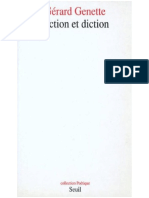 Genette Gérard Fiction Et Diction