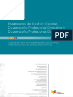 Estandares de Gestión Escolar