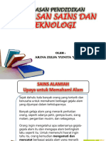 Landasan Sains Dan Teknologi..