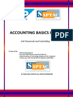 Accounting Basics in Sap