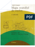 Mapa Mundial de Suelos Volumen III México y América Central