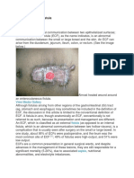 Background: Enterocutaneous Fistula