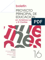 Proyecto Principal de Educación en America Latina y El Caribe