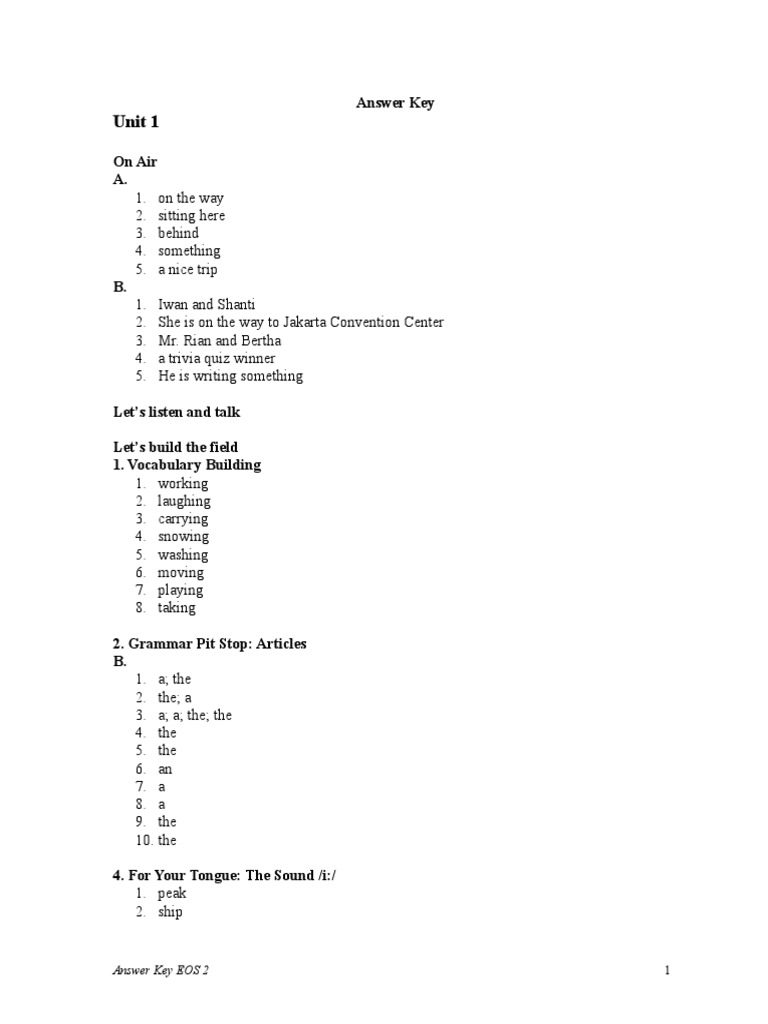 Kunci Jawaban English On Sky 3