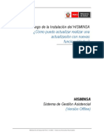 Manual Actualizacion Sistema HISMINSA PDF