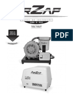 Manual de instruções para bomba de vácuo odontológico