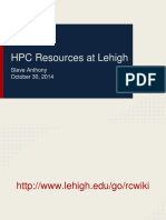 HPC Training-Slides Oct. 2014