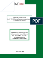 Informe Anual Transparencia 2016