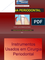 Cirurgia periodontal - instrumentos e procedimentos