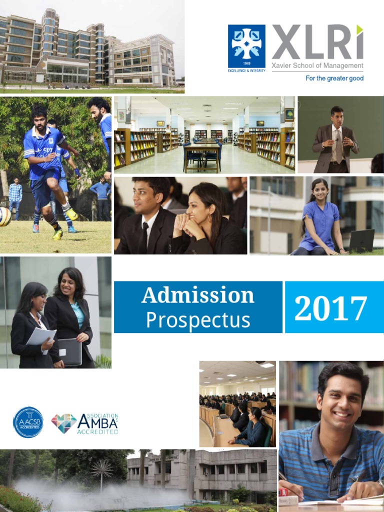 Xlri Prospectus | PDF | Human Resource Management | Postgraduate Education