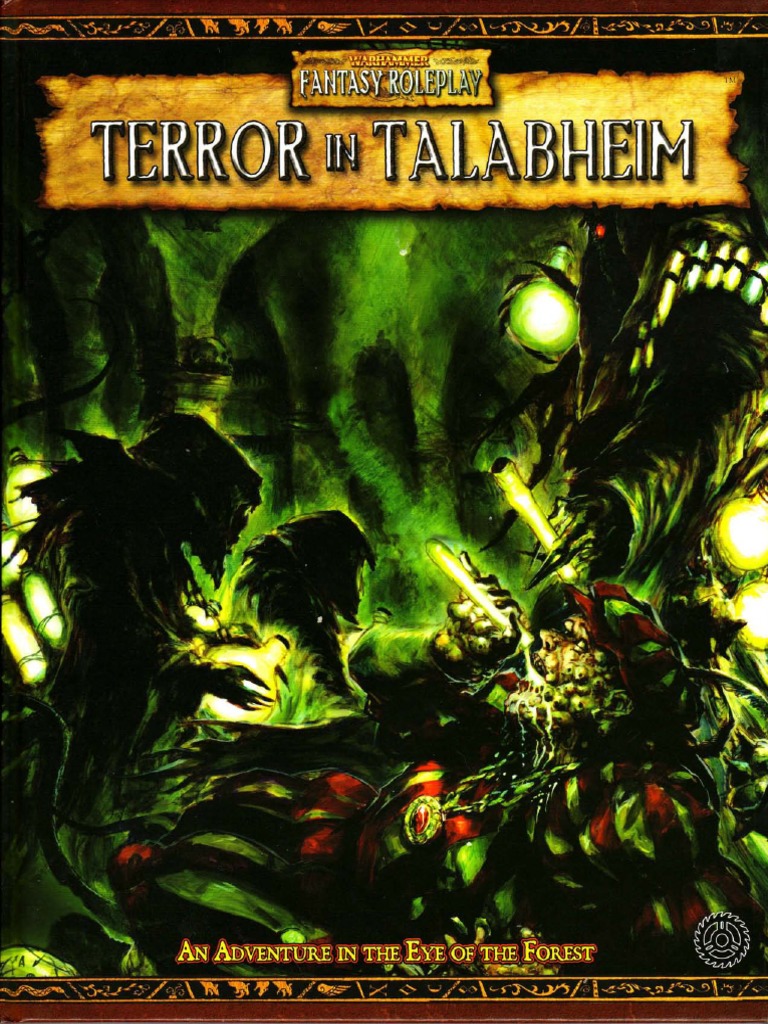 Terror in Talabheim　英語版　TRPG WFRP - Adv - Terror in Talabheim PDF | PDF