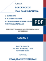 Pokok-pokok Ketentuan BPR Up Date