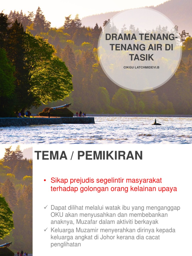 Drama Tenang Tenang Air Di Tasik