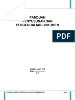 Panduan Penyusunan Dokumen Akreditasi Rs PDF