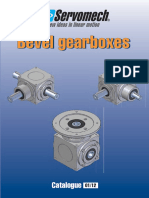 SERVOMECH Bevel Gearboxes Catalogue 01 12 PDF