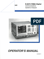 R-2670 FDMA Operator Manual 68-80309F17