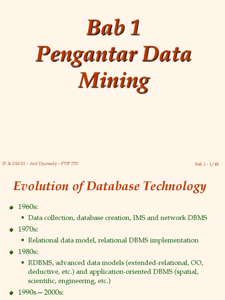 Introduction to Data Mining Concepts | PDF | Data Mining | Statistical ...