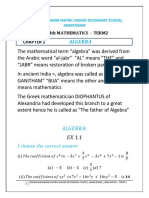 8th Term 2 Mathematics