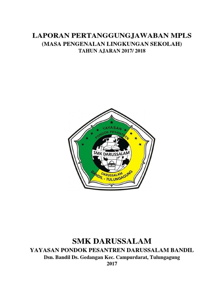 Laporan Pertanggungjawaban Mpls