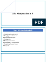 Data Manipulation in R