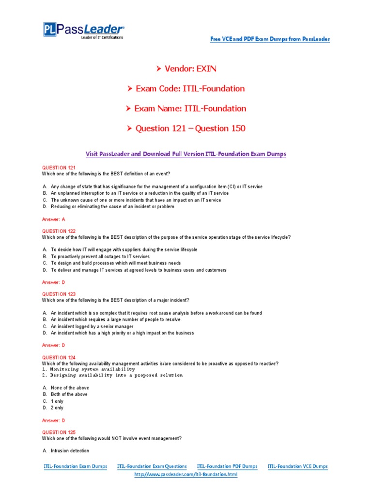 ITIL-4-Foundation Ausbildungsressourcen