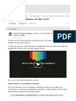 Cat Syllabus PDF