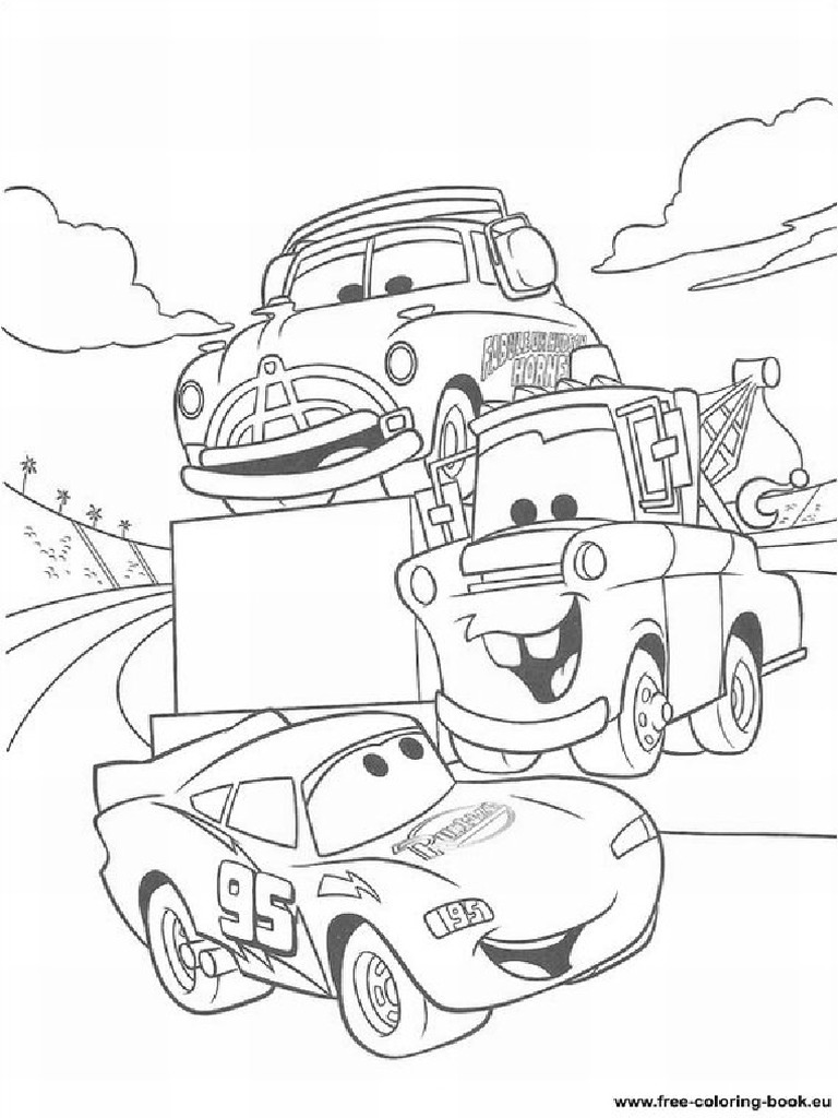 410  Disney Cars Coloring Pages Pdf  Latest Free