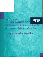 Artes Liberales y Facultades de Artes en PDF