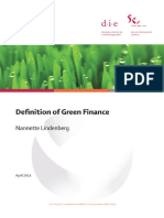 Definition Greenfinance