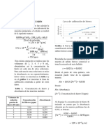 Informe Instrumental