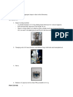 Aggregate Impact Value Test