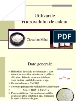 Utilizarile Ca (OH) 2