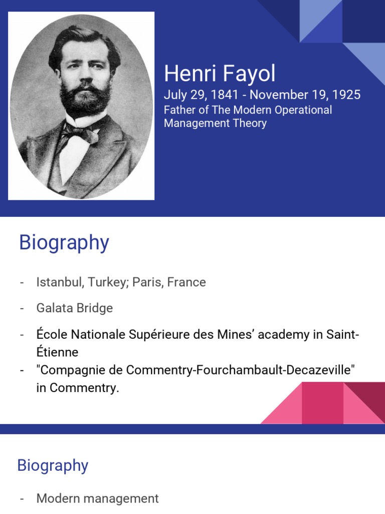 Henri Fayol | PDF